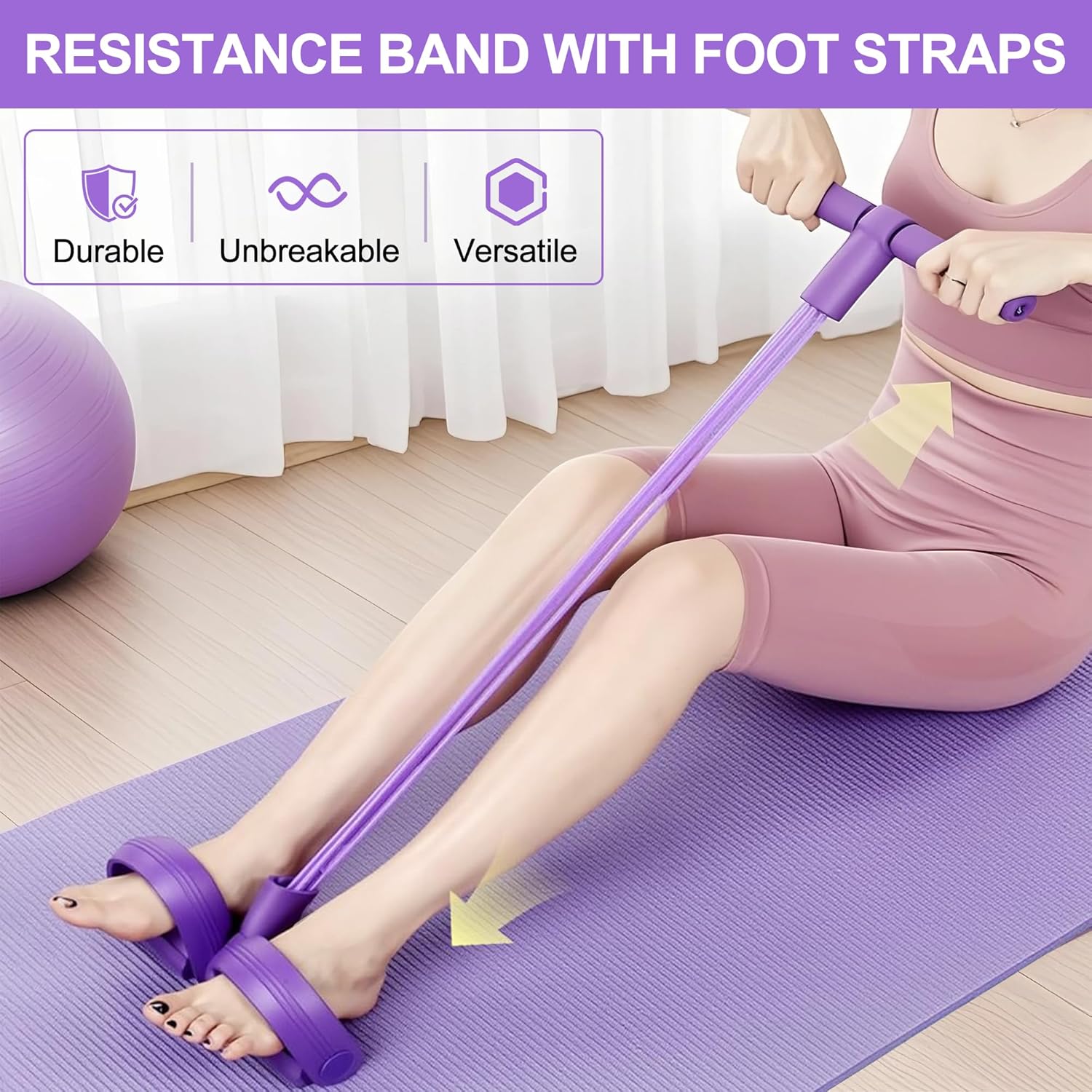 Sports Equipment Nearby - Многофункциональный эспандер с 4 трубками для