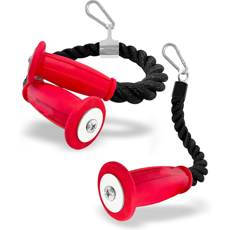Sports Equipment Images - Эргономичные веревки для трицепса, нескользящая кабельная