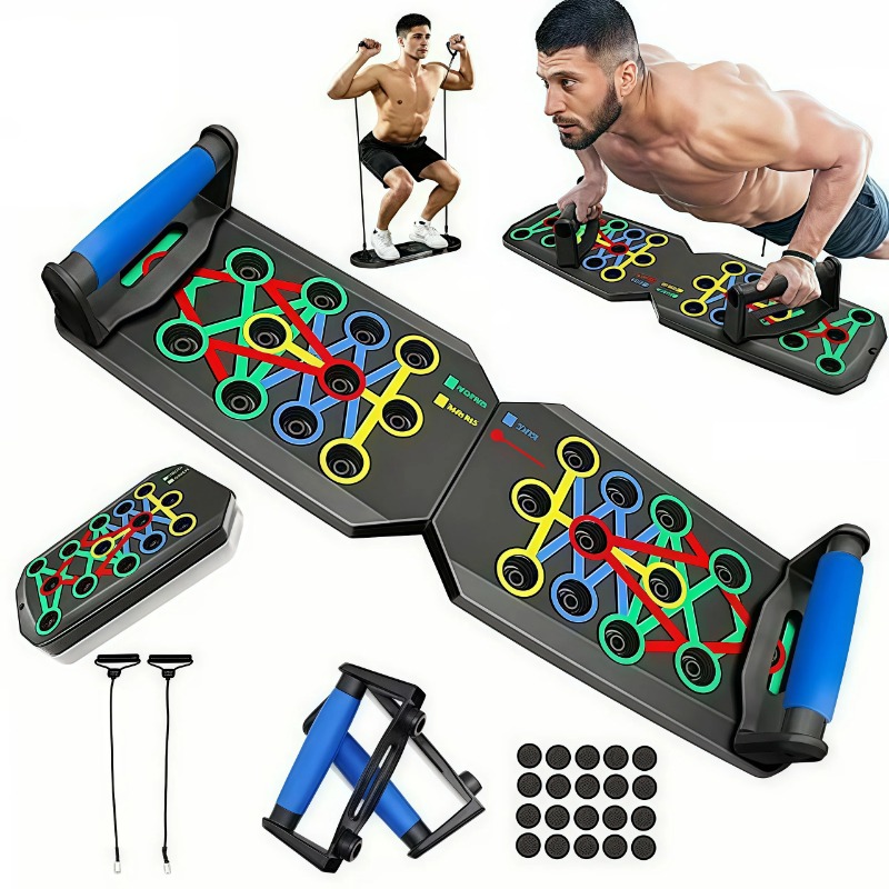 Sports Equipment Images - Складная доска для отжиманий с эластичными