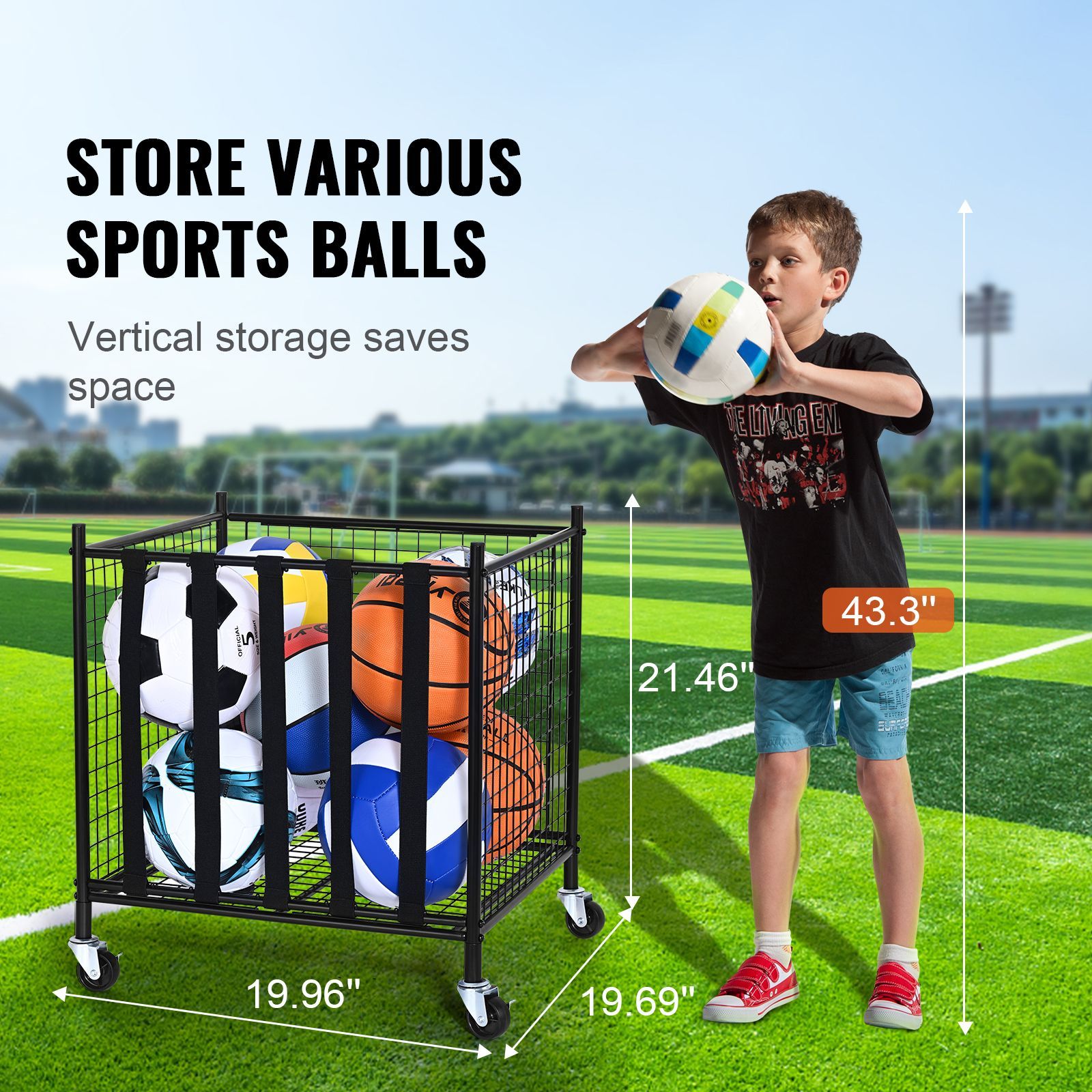 Тележка для хранения спортивны – обзор и цена Sports Equipment In School