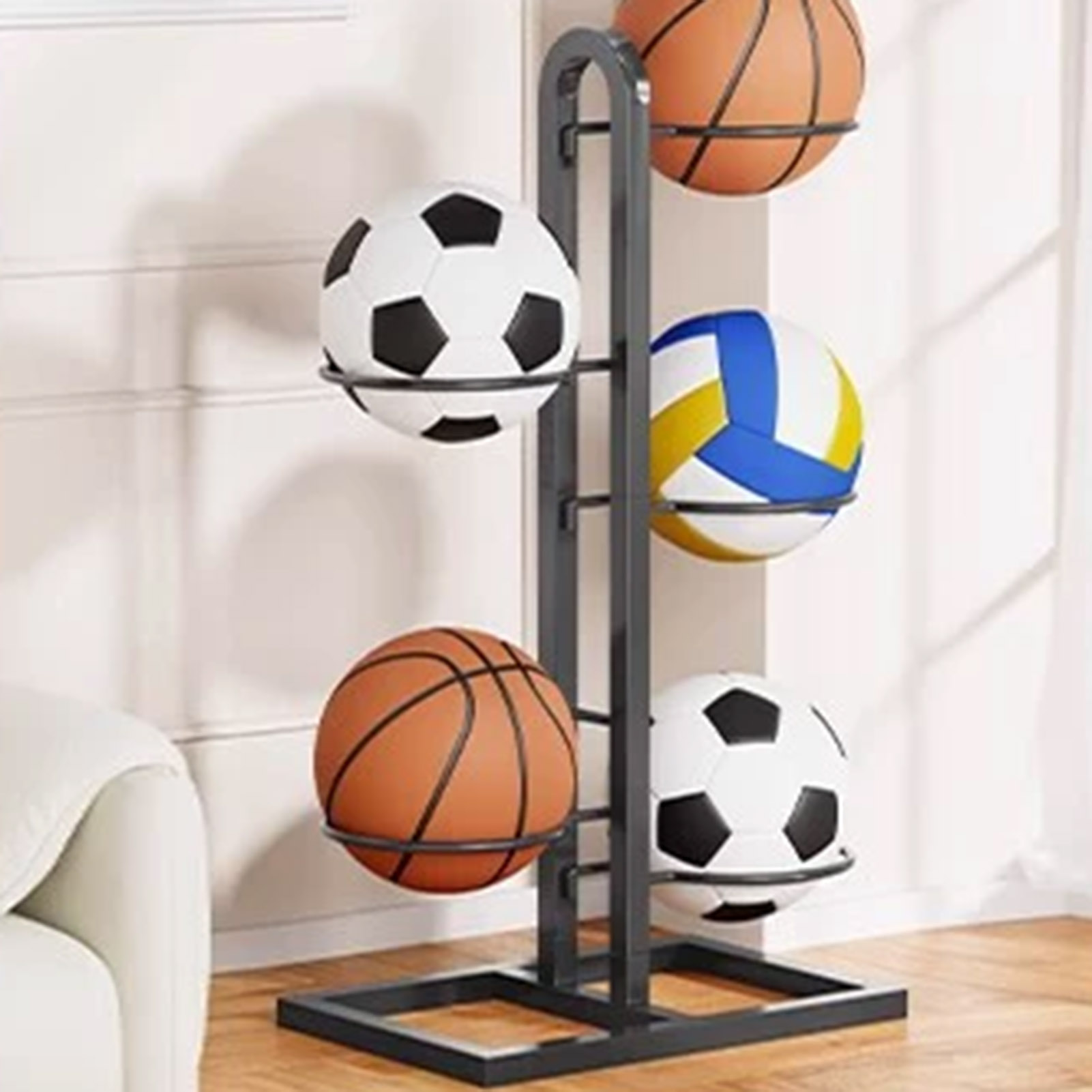 Складная баскетбольная стойка, – обзор и цена Sports Equipment Organizer Rack
